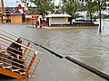 Etwa 1000 weitere Fotografen bannten das Hochwasser auf Film (Copa Cagrana)